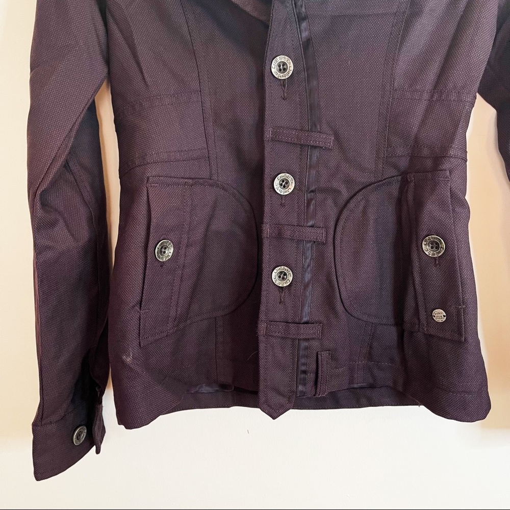 Diesel purple jacket - Picture 3 of 7